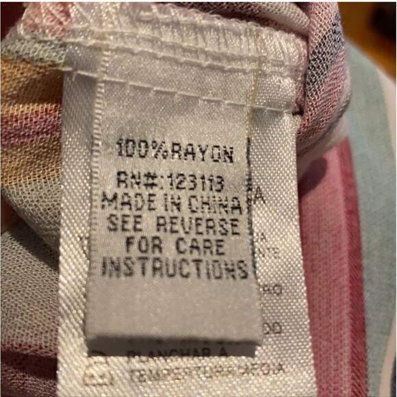 NWT La Moda Vertical Stripe Maxi Dress High Slits Size S/M - Picture 8 of 12